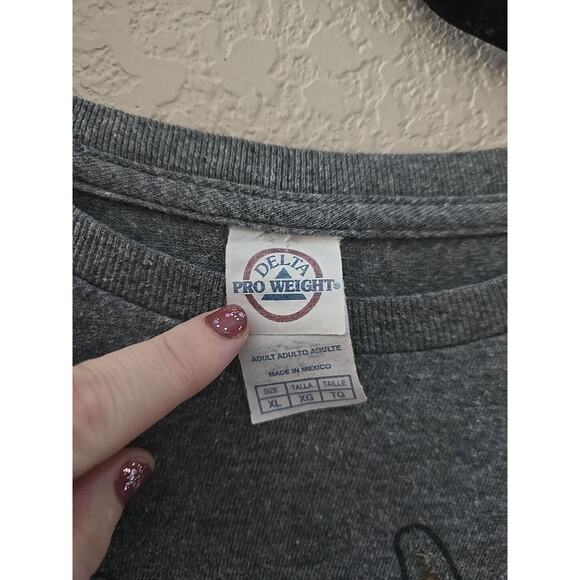 Realtree Outfitters Gray Camo Deer Graphic Short Sleeve T-Shirt Men's Size XL - Picture 4 of 5